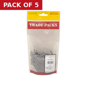 Round Lost Head Nails - Steel - 40mm - (500g Pack) - Pack of 5