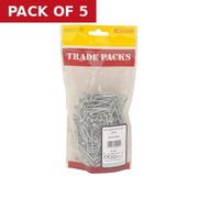 Round Wire Nails - Galvanised - 40mm - (500g Pack) - Pack of 5