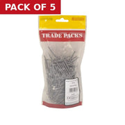 Bright Annular Ring Nails - Steel - 50mm - (500g Pack) - Pack of 5