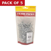Large Head Felt Nails - Galvanised - 40mm - (500g Pack) - Pack of 5
