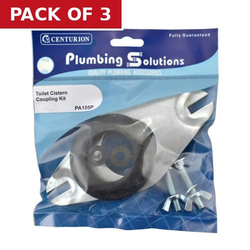 Toilet Cistern Coupling Kit - Pack of 3