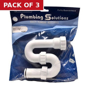 32mm S Type Swivel Trap - Pack of 3