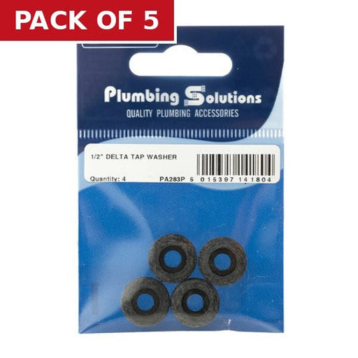 1/2" Delta Tap Washers (Pack of 4) - Pack of 5