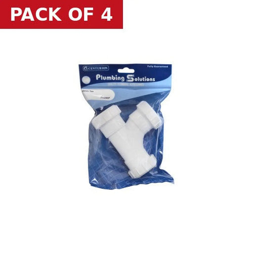 40mm Plastic Compression Swept Tee - Pack of 4