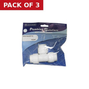 Speedfit - 22mm Tee - Pack of 3