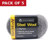 Abrasives Steel Wool, 1 Medium - Pack of 5