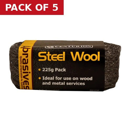 Abrasives Steel Wool, 4 Coarse - Pack of 5