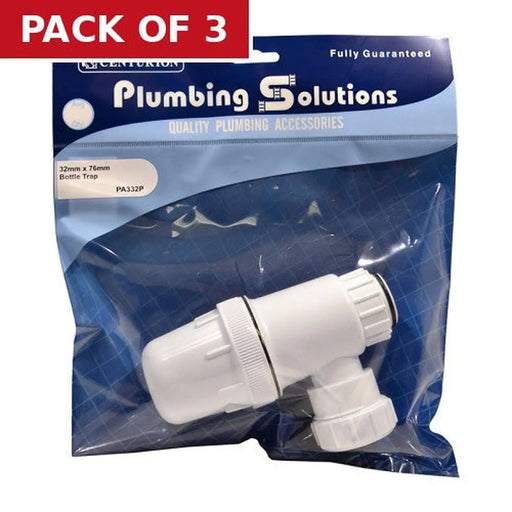 32 x 76mm Bottle Trap - Pack of 3
