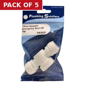 Speedfit - 15mm Emergency Shut Off Tap - Pack of 5