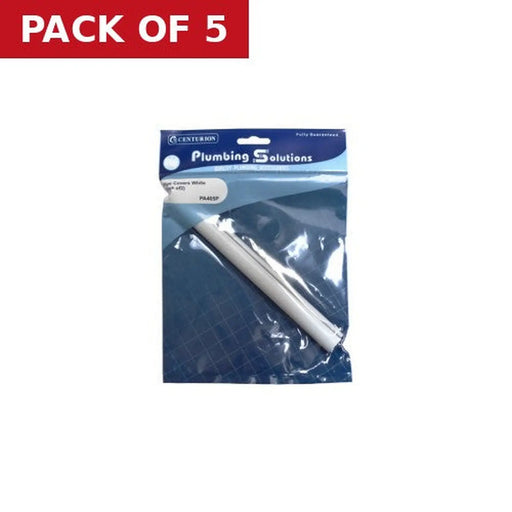 Radiator Pipe Covers - White - 2 Pack - Pack of 5