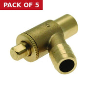 1/2" Type A Draw Off Cock - Pack of 5