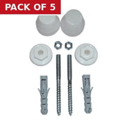 Sanitary Fixing Kit 8mm x 100mm - Pack of 5