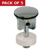 1 1/2" Pop Up Basin Waste Plug - Brass - Pack of 5