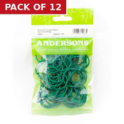 Heavy Duty Plant Rings, Green - Pack of 12