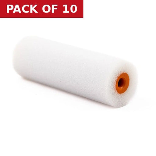 Trade Foam Mini Rollers, 100mm / 4" (Set of 10) - Pack of 10