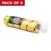 Trade Medium Pile Tiger Stripe Roller Sleeve, 225mm x 38mm / 9" x - Pack of 6