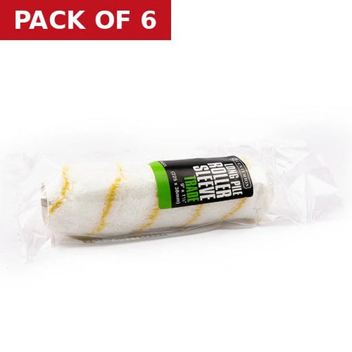 Trade Long Pile Roller Sleeve, 225mm x 38mm / 9" x 1½" - Pack of 6