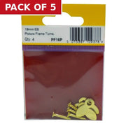 19mm EB Picture Frame Turns (Pack of 4) - Pack of 5
