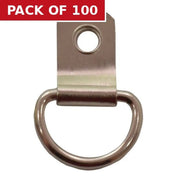 25mm NP Small Picture D Rings - Pack of 100