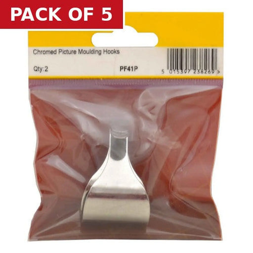 CP Picture Moulding Hooks (Pack of 2) - Pack of 5