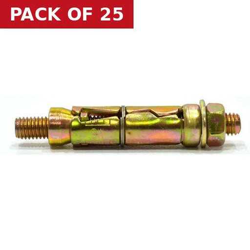 M8 x 10mm Expanding Projection Bolt - Pack of 25