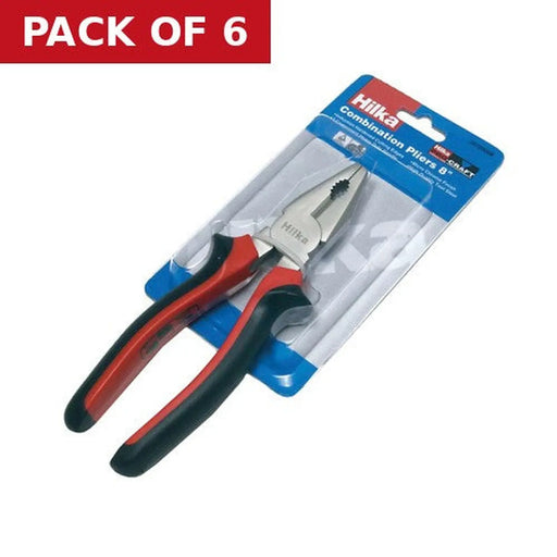 Combination Pliers, 200mm - Pack of 6