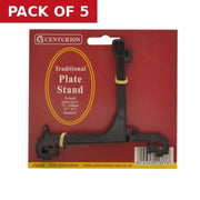 75-150mm Black Classic Plate Stand - Pack of 5