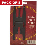 75-180mm Folding Plate Stand - Pack of 5