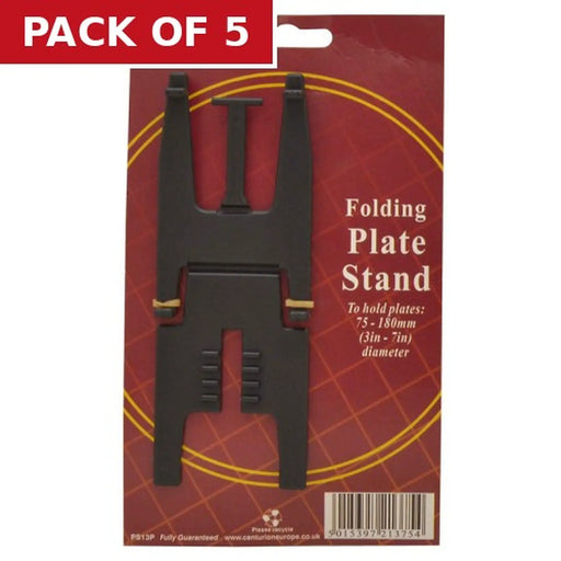 75-180mm Folding Plate Stand - Pack of 5