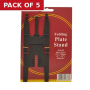 125-250mm Folding Plate Stand - Pack of 5