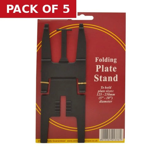 125-250mm Folding Plate Stand - Pack of 5