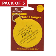 75mm Invisible  Plate Hanger - Pack of 5