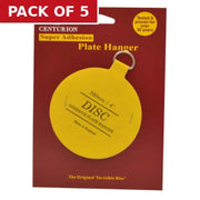 100mm Invisible  Plate Hanger - Pack of 5