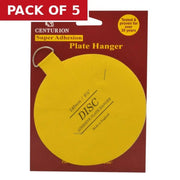 140mm Invisible  Plate Hanger - Pack of 5