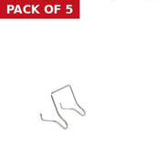 No 1 (65mm) Chromed Wire Strut - Pack of 5