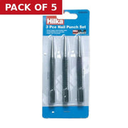 Punch Set, 3pc - Pack of 5