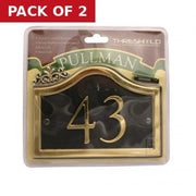 27 x 13cm Black/Gold Pullman 43 - Pack of 2