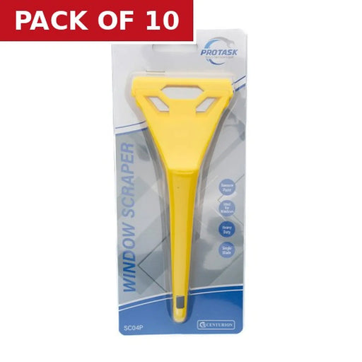 Plastic Handle Widow Scraper, 137mm / 5½" - Pack of 10