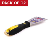 Trade Wallpaper Scraper with Soft Grip Handle, 75mm / 3" - Pack of 12