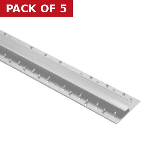 45mm Width Silver Carpet Joint - Pack of 5