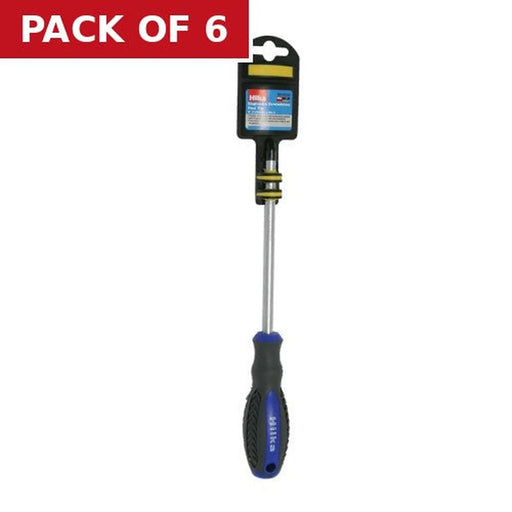 Pozi Blade Screwdriver, No. 3 x 150mm - Pack of 6