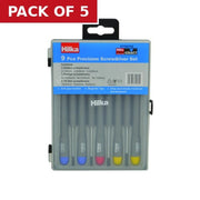 Hilka 9pc Precision Screwdriver Set - Pack of 5