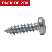 5/8" x 8 ZP Pan Head Self Tapping Screws   (200)
