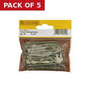 Timber Decking Screws  - 50mm x 4.5mm - Green - (Pack of 25) - Pack of 5