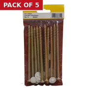 7.5mm x 132mm Concrete Frame Screws (Pack of 10) - Pack of 5