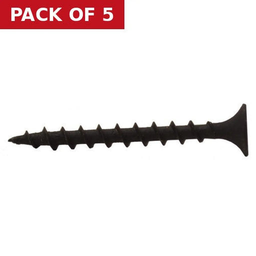 42mm x 3.5mm Drywall Screws (Packs of 30) - Pack of 5