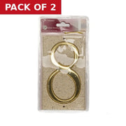 Stone Masonry Effect Numbered Plaque 8 - Pack of 2
