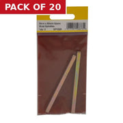 Spare Spindles Steel, 5mm x 85mm,  Pack of 2 - Pack of 20