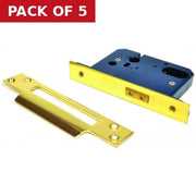 75mm (3") EB Oval Profile Long Deadlock Case - Pack of 5