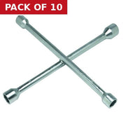 Hilka 4 Way Wheel Wrench, 15" - Pack of 10